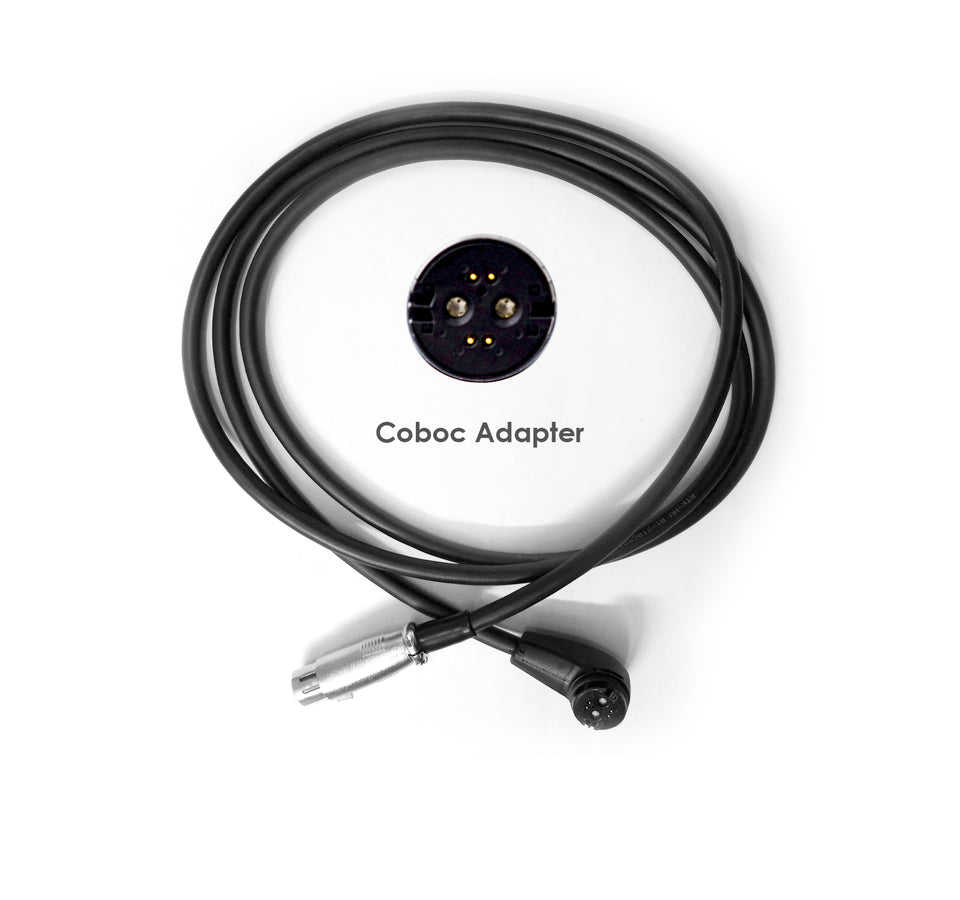 Powerbutler adapter cable for Coboc batteries (angled Rosenberger magnetic)