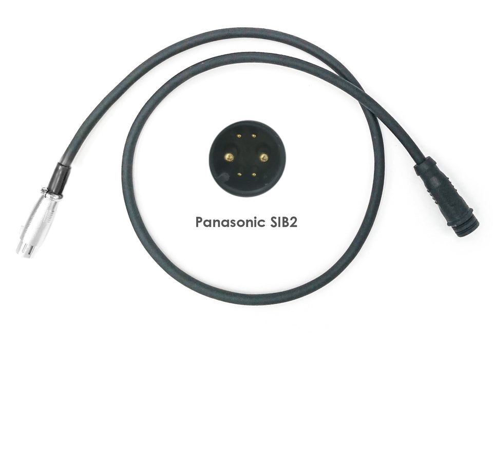 Powerbutler adapter cable for Panasonic SIB2 batteries
